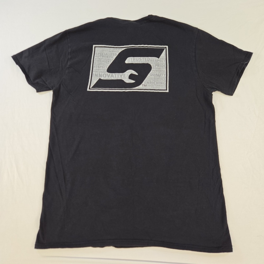 Snap-On Tools Tshirt Mens Size Large Graphic Tee Black Mechanic